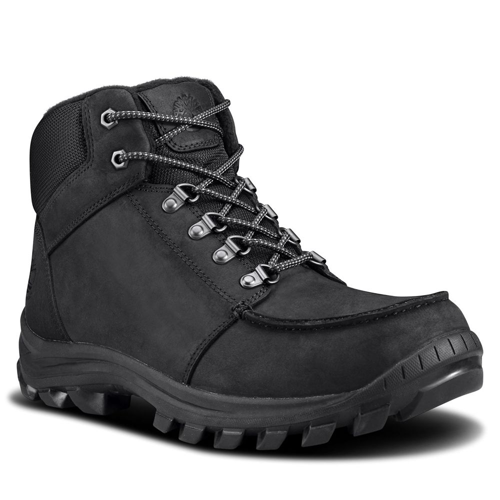 Timberland Χειμωνιάτικες Παπούτσια Ανδρικα Μαυρα - Snowblades Mid - Greece 9507264-MW